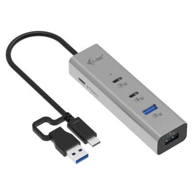 I-TEC METAL HUB USB-C/A PD 85W