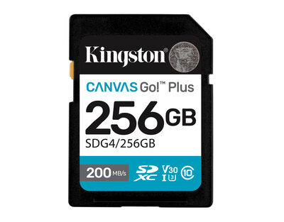256GB SDXC CANVAS GO PLUS 200R
