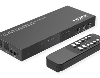 HDMI MATRIX 4K60HZ 4 X 2