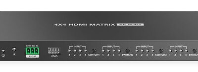 HDMI MATRIX 4K60HZ 4 X 4