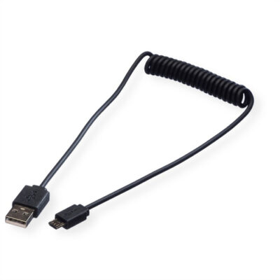 USB2.0 SPIRALKABEL A-MICROB