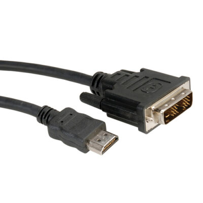 DVI KABEL.DVI-HDMI.1M
