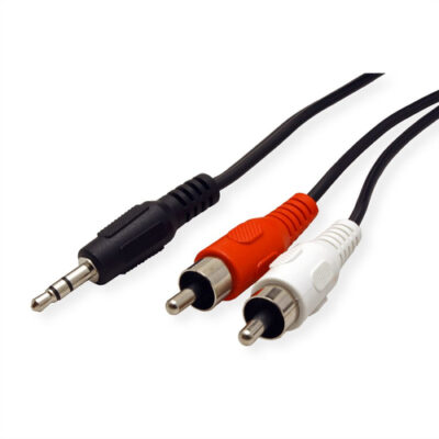 3.5MM/CINCH (2XST) KABEL.5M