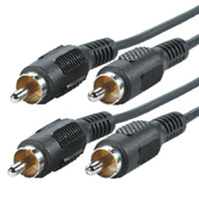 CINCH-VERB.-KABEL DUPLX25M