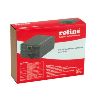 KONV. 10/100RJ45/SCLOOP-B
