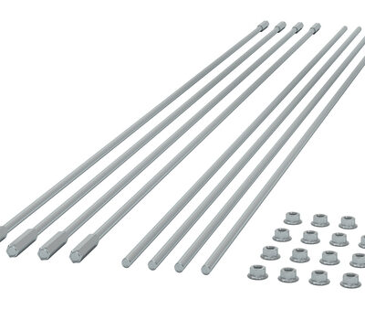 SUPPORTING RODS 1500MM X8 ZINC