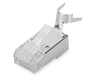 CAT 6A M PLUG ROUNDCABLE 100X