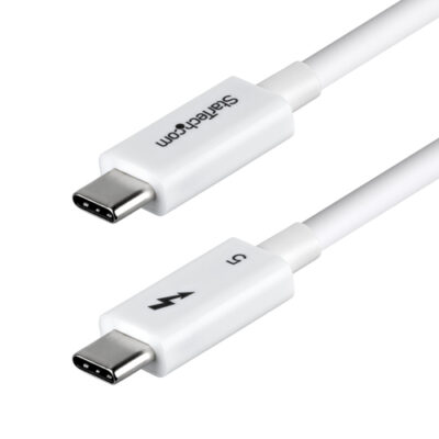 1M THUNDERBOLT 5 CABLE WHITE