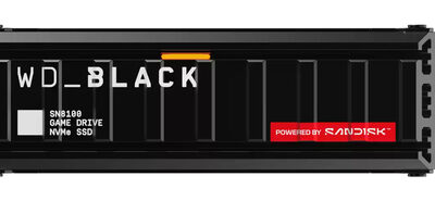 WD BLACK SN8100 SM2580