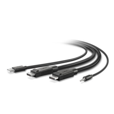 DUAL DP/USB/AUD SKVM CBL