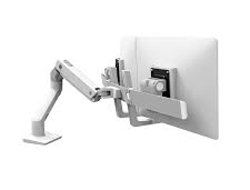 HX DESK SINGLE MONITORARM WHITE