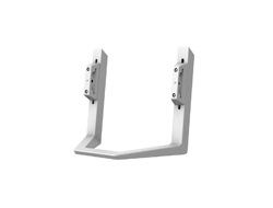 KIT DUAL MONITOR HANDLE WHITE
