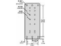 WALL MOUNT PLATE FOR SERIE 400