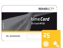 TIMECARD 6 CHIPCARDS 25 (DES)