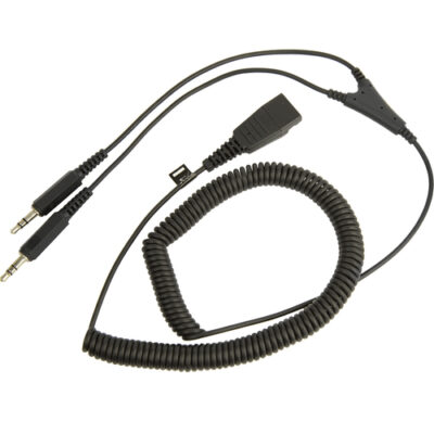 QD ADAPTER TO 2X 3.5MM