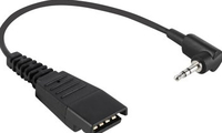 QD CORD TO 3.5 MM PIN PLUG FOR