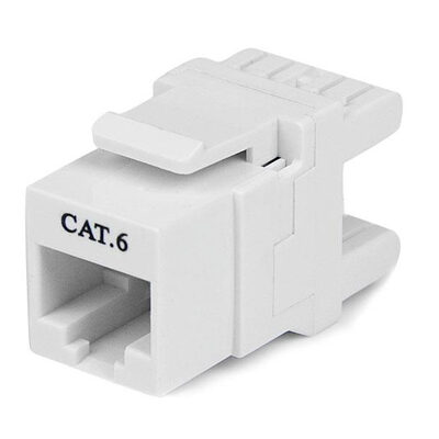 180 CAT 6 KEYSTONE WALL JACK