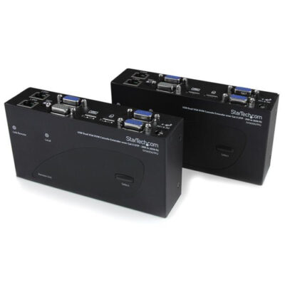 USB DUAL VGA CAT5 KVM EXTENDER