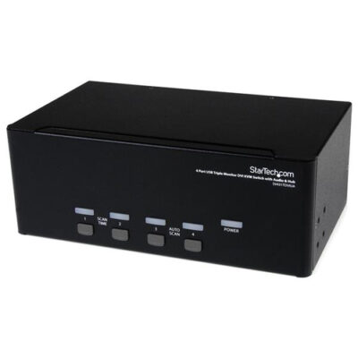 4 PORT DVI USB KVM SWITCH