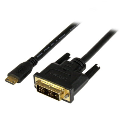 1M MINI HDMI TO DVI-D CABLE