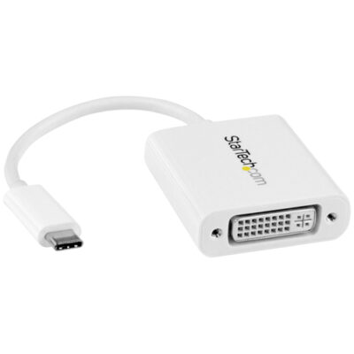 USB-C TO DVI ADAPTER - WHITE