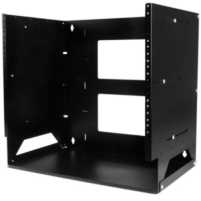 8U WALL-MOUNT RACK WITH SHELF