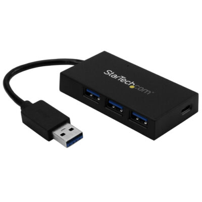 4 PORT USB 3.0 HUB WITH USB C