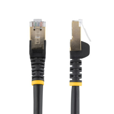 PATCH CABLE CAT6A 1M BLACK