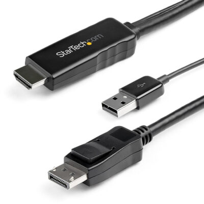 4K HDMI TO DISPLAYPORT CABLE