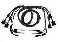 CABLE ASSY 2-DVI-I/1-USB