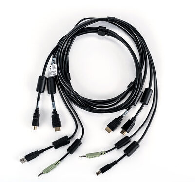 CABLE ASSY 2-HDMI/1-USB