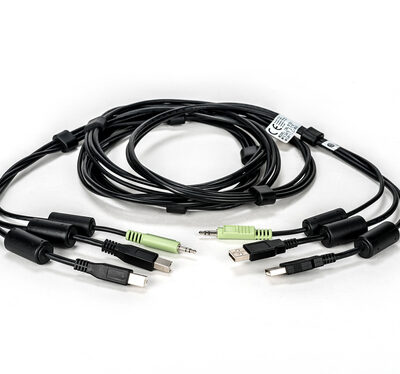 CABLE ASSY2-USB/1-AUDIO 10FT