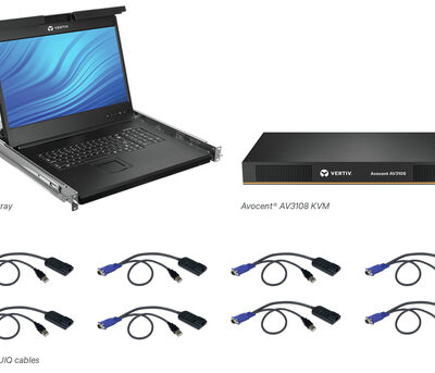 LCD 8P KVM 8 CABLES