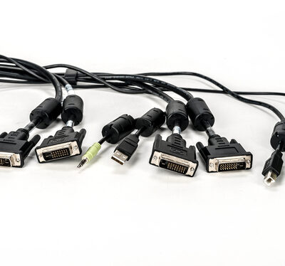 DH DVI-D CABLE USB AUDIO