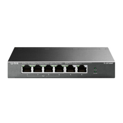 6-PORT POE+ FE DESKTOP SWITCH
