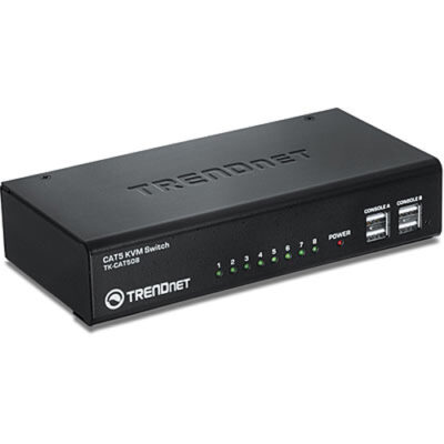8-PORT CAT5 KVM SWITCH