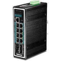 12PORT HARDENED INDUST GIGABIT