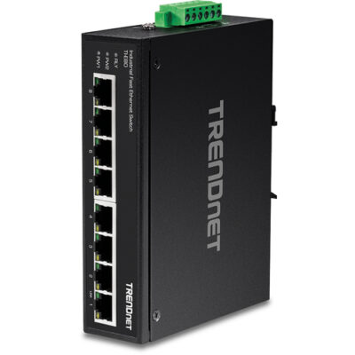 8-PORT IND.FAST ETH SWITCH