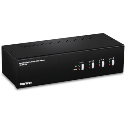 4-PORT DISPLAY PORT KVM SWITCH